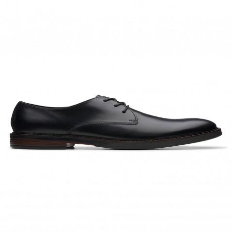 Buy Clarks Paulson Plain Black Leather for Men Online | Clarks Shoes India