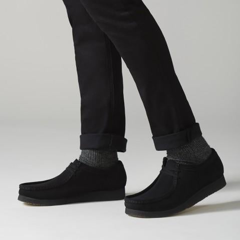 WALLABEE BLACK SDE