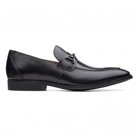 Buy Clarks Gilman Bit Black Leather for Men Online | Clarks Shoes India