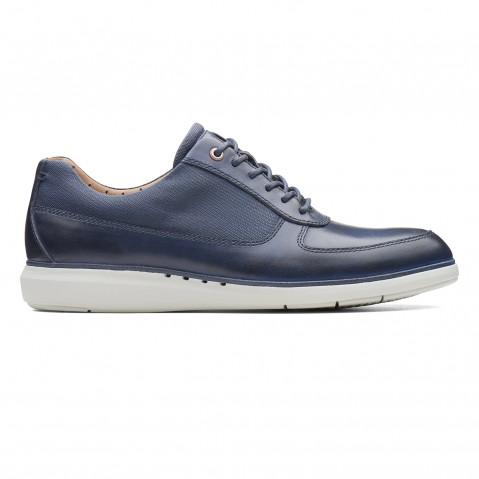 Buy Clarks Un Voyage Lace Navy Leather for Men Online Clarks Shoes India