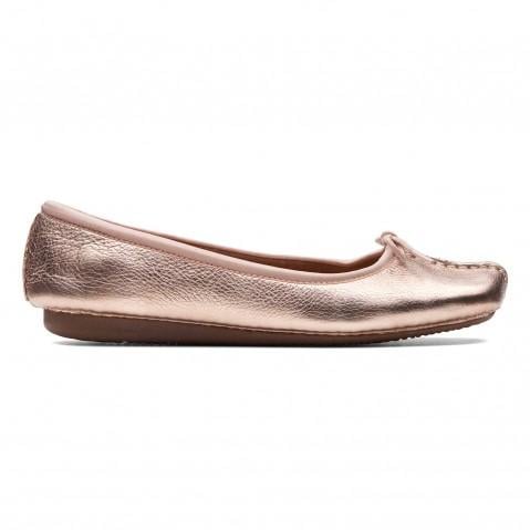 Clarks freckle ice on sale rose gold