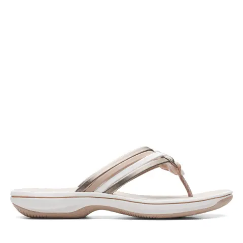 Clarks brinkley sea outlet sandals silver