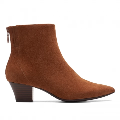 Zara Soft Split Leather Heeled Ankle Boots | Boots, Zara boots, Zara shoes