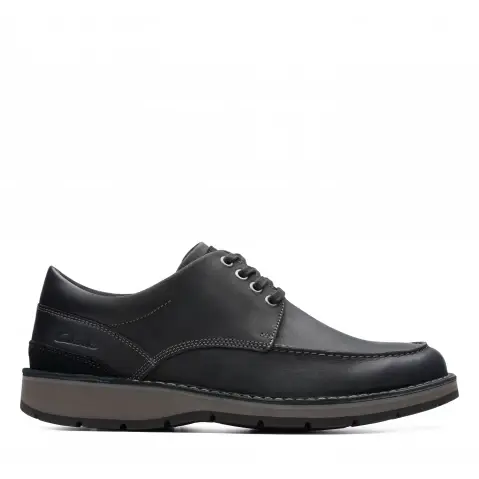 Gravelle Low Black Leather