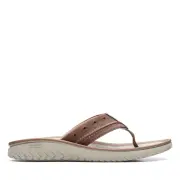 Clarks flip flops mens top orange