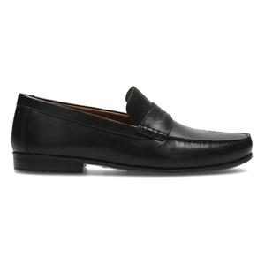 Clarks claude plain black new arrivals