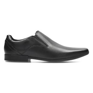 Buy Clarks Glement Slip Black Leather for Men Online Clarks Shoes India