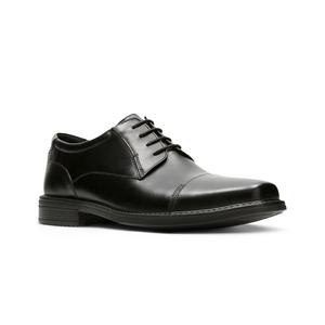 WENHAM CAP BLACK LEATHER