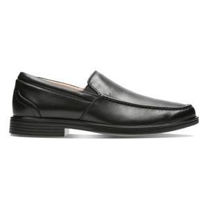 Buy Clarks Un Aldric Slip Black Leather for Men Online Clarks