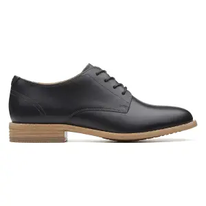 EDENVALE ASH BLACK LEATHER