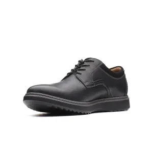 Buy Clarks Un Geo Lace Black Leather for Men Online Clarks Shoes India