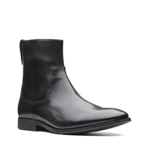 Clarks gilman zip boots new arrivals
