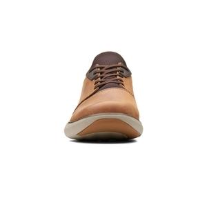 Buy Clarks Un Rise Lo Dark Tan Lea for Men Online Clarks Shoes India