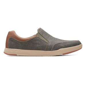 Buy Clarks Step Isle Slip Khaki for Men Online Clarks Shoes India