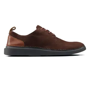 Buy Clarks Hale Lace Dark Brown Nub for Men Online Clarks Shoes India