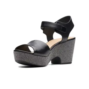 Buy Clarks Maritsa Janna Black Leather for Women Online Clarks Shoes India