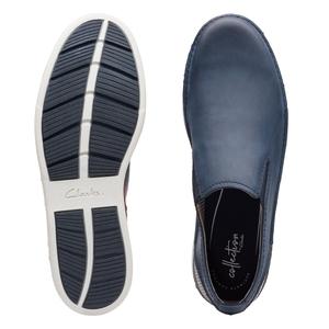 Buy Clarks Kitna Easy Navy Leather for Men Online Clarks Shoes India