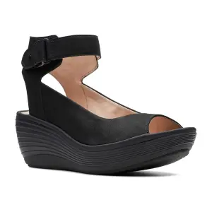 Buy Clarks Reedly Willow Black Nubuck for Women Online Clarks