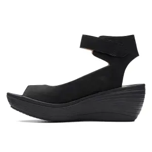 Buy Clarks Reedly Willow Black Nubuck for Women Online Clarks