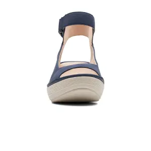 Buy Clarks Reedly Willow Navy Nubuck for Women Online Clarks Shoes India