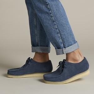 Wallabee deep blue store