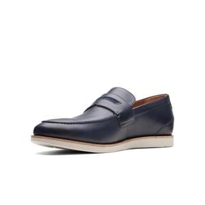 Buy Clarks Raharto Way Navy Leather for Men Online Clarks Shoes India