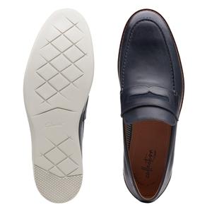 Buy Clarks Raharto Way Navy Leather for Men Online Clarks Shoes India