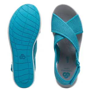 Buy Clarks Step Cali Cove Aqua for Women Online Clarks Shoes India