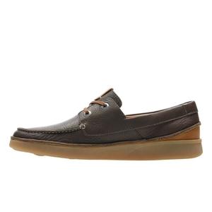 Buy Clarks Oakland Sun Dark Brown Lea for Men Online Clarks Shoes India