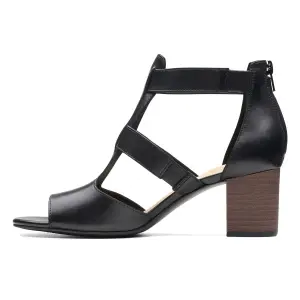 Buy Clarks Deloria Fae Black Leather for Women Online Clarks