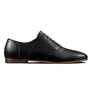 CODE LACE BLACK LEATHER