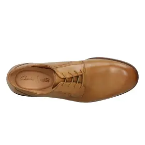 Buy Clarks Edward Plain Tan Leather for Men Online Clarks Shoes India