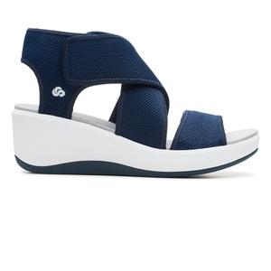 Buy Clarks Step Cali Palm Navy for Women Online Clarks Shoes India