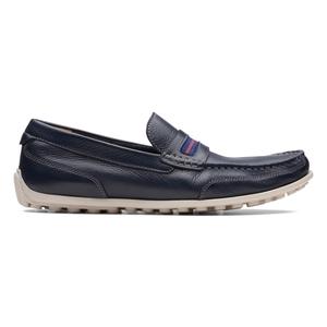 Buy Clarks Hamilton Drive Navy Leather for Men Online Clarks Shoes India