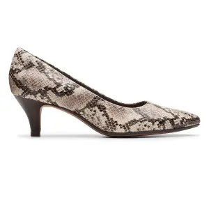 Buy Clarks Linvale Jerica Taupe Snake for Women Online Clarks Shoes India