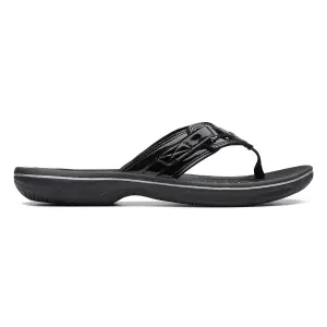 Clarks brinkley sea black hot sale