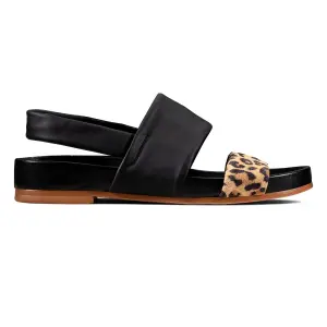 Clarks shop leopard sandals