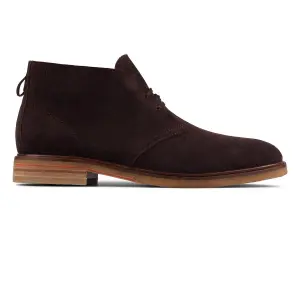 Buy Clarks Clarkdale Dbt Dark Brown Suede for Men Online Clarks Shoes India