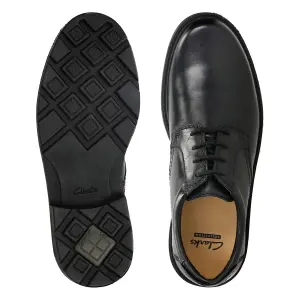 Clarks lair watch black leather sale