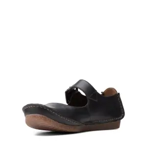 JANEY JUNE BLACK LEATHER