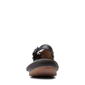 JANEY JUNE BLACK LEATHER