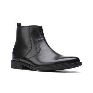 Clarks men's tilden zip waterproof leather boots top