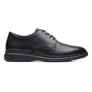 Dennet Low Black Leather