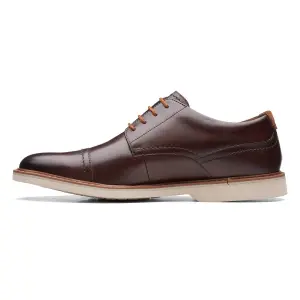 Atticus LT Cap Dark Brown Lea