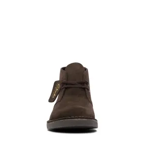 Clarks desert boot brown suede clearance