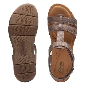 Clarks un haywood bronze metallic online