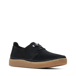 Clarks oakland lace black store