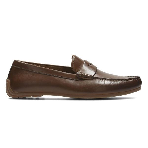 Buy Clarks Reazor Drive Tan Leather for Men Online Clarks Shoes India