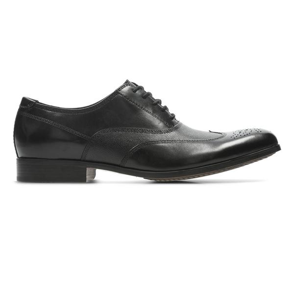 Buy Clarks Gilmore Wing Black Leather for Men Online Clarks Shoes India