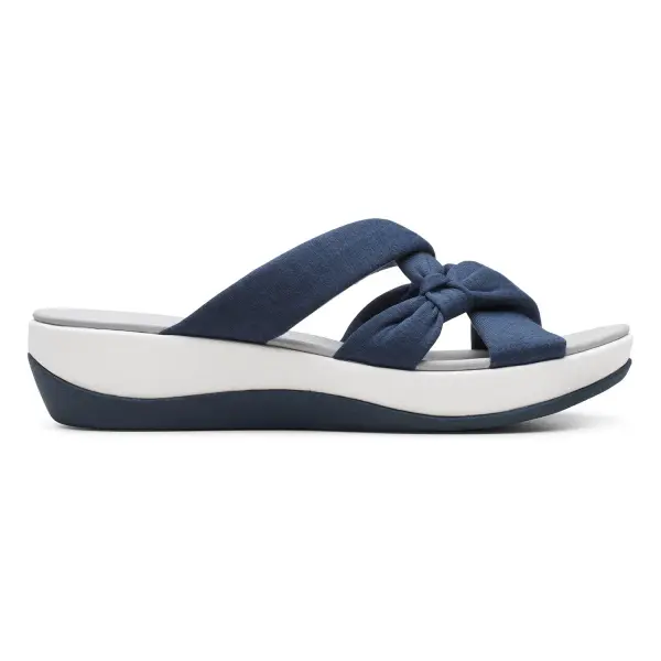 Buy Clarks Arla Rae Navy Textile for Women Online | Clarks Shoes India